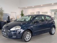 Gebraucht Fiat Grande Punto Dynamic 65 PS (47 kW) 2009 Blau Kleinwagen