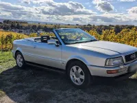 Gebraucht Audi Cabriolet 133 PS (97 kW) 1992 Silber Cabrio