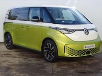 Gebraucht VW ID. Buzz Pro 150 kW (204 PS) 2022 Candyweiß/limonengelb metalli Van / Kleinbus