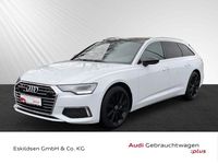 Gebraucht Audi A6 Ambiente 204 PS (150 kW) 2021 Gletscherweiß metallic Kombi