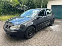 Gebraucht VW Golf V 2003 Schwarz Kleinwagen
