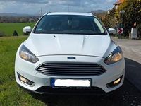 Gebraucht Ford Focus Titanium 120 PS (88 kW) 2016 Weiß Kombi