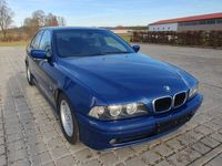 gebraucht BMW 525 i E39 Facelift Topasblau-Metallic, Xenon, Standheizung