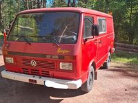 Second-hand VW LT 75 CP (55 kW) 1989 Roșu Monovolum