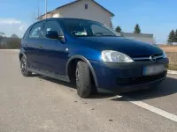 Używany Opel Corsa 75 KM (55 kW) 2003 Niebieski Hatchback