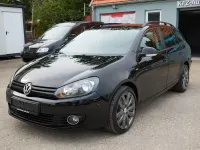 Gebraucht VW Golf VI Match 105 PS (77 kW) 2013 Schwarz Kombi