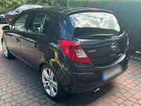 Gebraucht Opel Corsa Edition 87 PS (63 kW) 2012 Schwarz Limousine