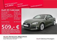 Gebraucht Audi A5 Cabriolet Advanced Plus 150 PS (110 kW) 2023 Distriktgrün metallic Cabrio