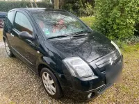 Gebraucht Citroën C2 74 PS (54 kW) 2004 Schwarz Kleinwagen