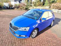 Gebraucht Skoda Fabia Ambition 95 PS (69 kW) 2021 Blau Kleinwagen