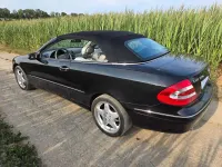 Gebraucht Mercedes CLK320 Avantgarde 218 PS (160 kW) 2004 Schwarz Cabrio