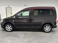 Gebraucht VW Caddy 102 PS (75 kW) 2014 Rot (blackberrymet.) Van / Kleinbus