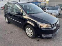 Gebraucht VW Touran Trendline 140 PS (102 kW) 2011 Schwarz Van / Kleinbus