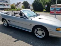 Gebraucht Ford Mustang GT 215 PS (158 kW) 1995 Silber Cabrio