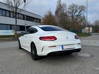 Gebraucht Mercedes C200 AMG line 184 PS (135 kW) 2016 Weiß Coupé