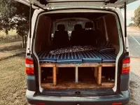 Gebraucht VW T5 88 PS (64 kW) 2007 Blau Van
