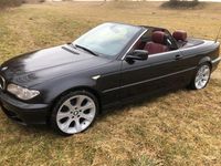 Gebraucht BMW 320 Cabriolet 150 PS (110 kW) 2006 Schwarz Cabrio