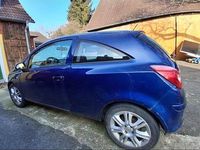 Begagnad Opel Corsa 2008 Blå Halvkombi