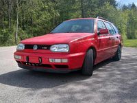 Gebraucht VW Golf III 90 PS (66 kW) 1998 Rot Kombi