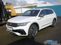 Gebraucht VW Tiguan Allspace R-line 200 PS (147 kW) 2022 Pure white (weiß) SUV