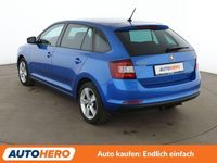 Gebraucht Skoda Rapid Clever 95 PS (69 kW) 2018 Blau Kleinwagen