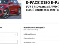 Occasion Jaguar E-Pace R-Dynamic 150 PK (110 kW) 2020 Zwart SUV