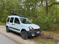 Gebraucht Renault Kangoo 80 PS (58 kW) 2004 Weiß Van / Kleinbus