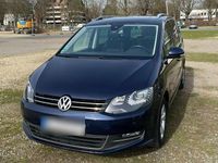 Gebraucht VW Sharan Highline 177 PS (130 kW) 2013 Blau Van / Kleinbus