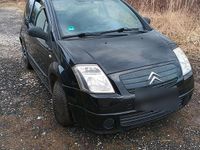 Gebraucht Citroën C2 60 PS (44 kW) 2007 Schwarz Kleinwagen