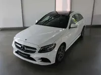 Gebraucht Mercedes C180 AMG 156 PS (114 kW) 2020 Weiß Kombi