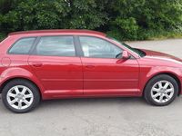 Gebraucht Audi A3 Sportback Ambiente 190 PS (139 kW) 2010 Rot metallic Kleinwagen