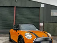 Gebraucht Mini Cooper D 111 PS (81 kW) 2014 Orange Kleinwagen