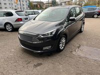 Gebraucht Ford Grand C-Max Titanium 125 PS (91 kW) 2017 Grau Van / Kleinbus