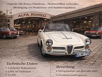 Gebraucht Alfa Romeo 2000 111 PS (81 kW) 1959 Cabrio