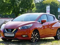 Gebraucht Nissan Micra Tekna 90 PS (66 kW) 2017 Orange Kleinwagen