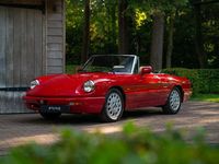 Gebraucht Alfa Romeo Spider Quadrifoglio Verde 117 PS (86 kW) 1990 Rot Cabrio