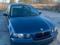 Gebraucht BMW 316 Compact 115 PS (84 kW) 2004 Blau Kleinwagen