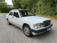 Gebraucht Mercedes 190 109 PS (80 kW) 1991 Weiß Limousine