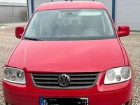 Gebraucht VW Caddy Style 109 PS (80 kW) 2009 Rot Van / Kleinbus
