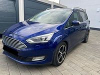 Gebraucht Ford Grand C-Max Titanium 150 PS (110 kW) 2016 Blau Van / Kleinbus