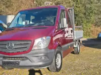 Używany Mercedes Sprinter 163 KM (119 kW) 2018 Czerwony Van