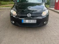 Gebraucht VW Golf Plus Cross 102 PS (75 kW) 2009 Schwarz Van / Kleinbus