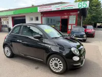 Gebraucht Fiat 500 Dolcevita 69 PS (50 kW) 2021 Vesuvio schwarz Cabrio
