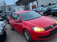 Gebraucht VW Golf VI 122 PS (89 kW) 2009 Rot Kleinwagen