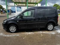 Gebraucht VW Caddy Comfortline 102 PS (75 kW) 2012 Schwarz Van / Kleinbus