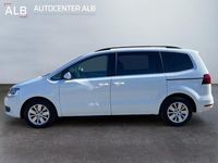 Gebraucht VW Sharan Comfortline 150 PS (110 kW) 2021 Weiß Van / Kleinbus