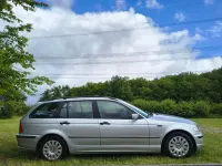 Brugt BMW 316 116 HK (85 kW) 2004 Sølv Stationcar