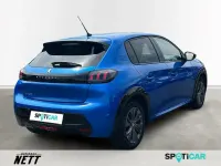 Gebraucht Peugeot e-208 Allure+ 100 kW (136 PS) 2024 Blau Kleinwagen