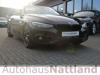 gebraucht BMW 420 i Sport Line Autom. Leder LED Navi HuD