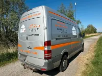 Gebraucht Mercedes Sprinter 131 PS (96 kW) 2010 Silber